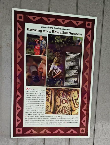 The history of the  Kona Joe coffee farm