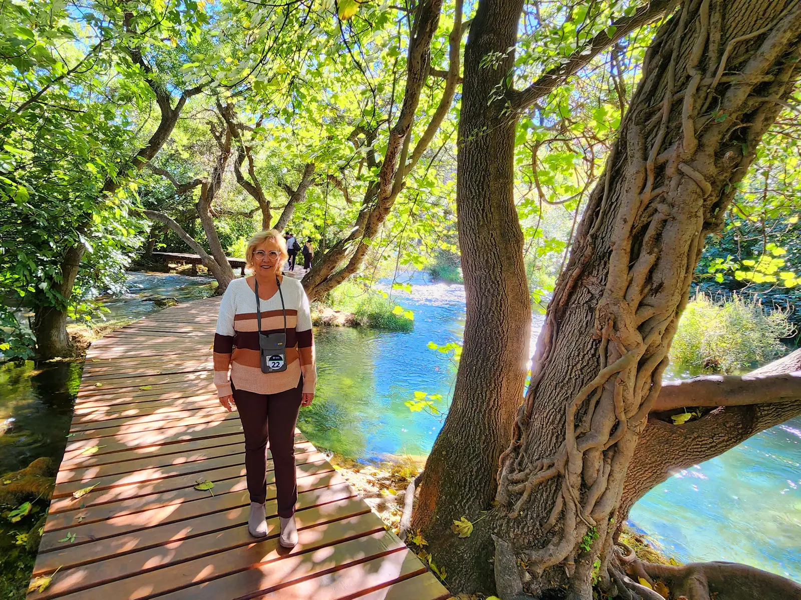 Boardwalk to the waterfalls