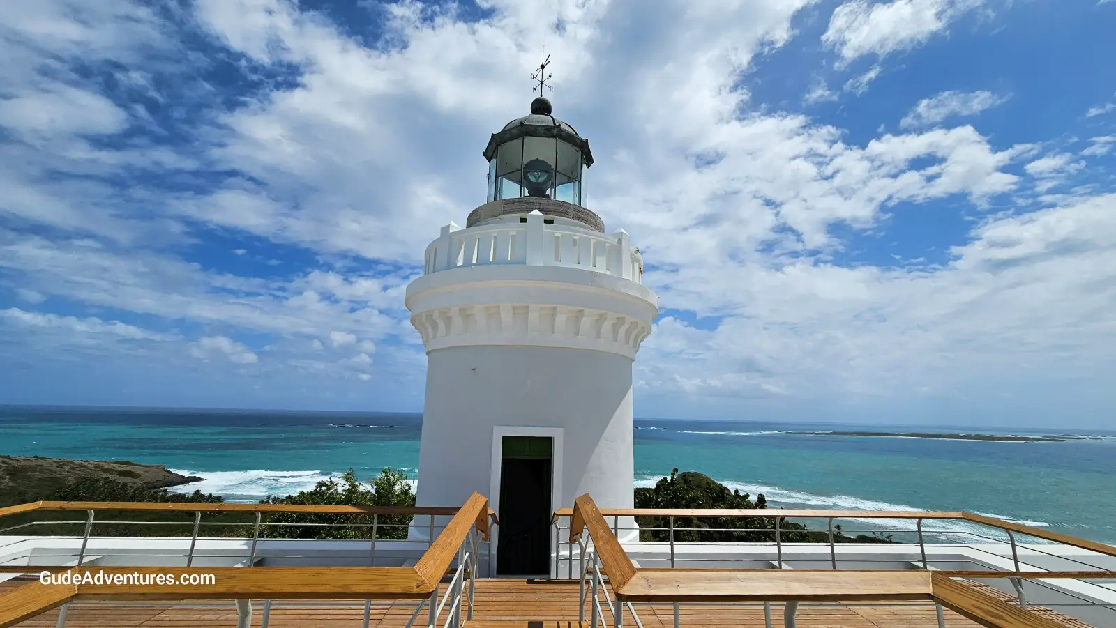 Observation deck of the  La Cabeza de San Juan lighthouse