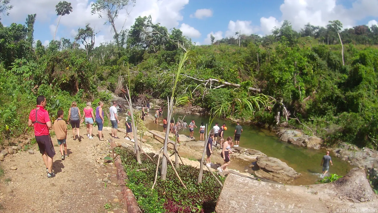 Stop at the river