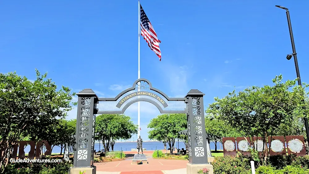 Veterans Memorial Park.