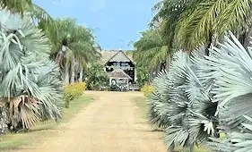 The lodge at AyinHa Adventures