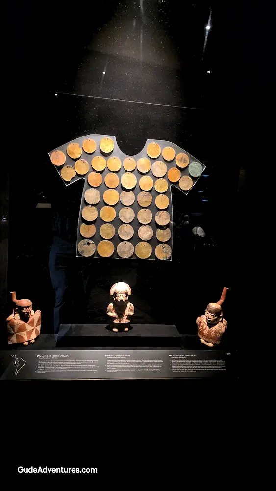  Ceremonial shirt once worn by ancient Peruvian nobility