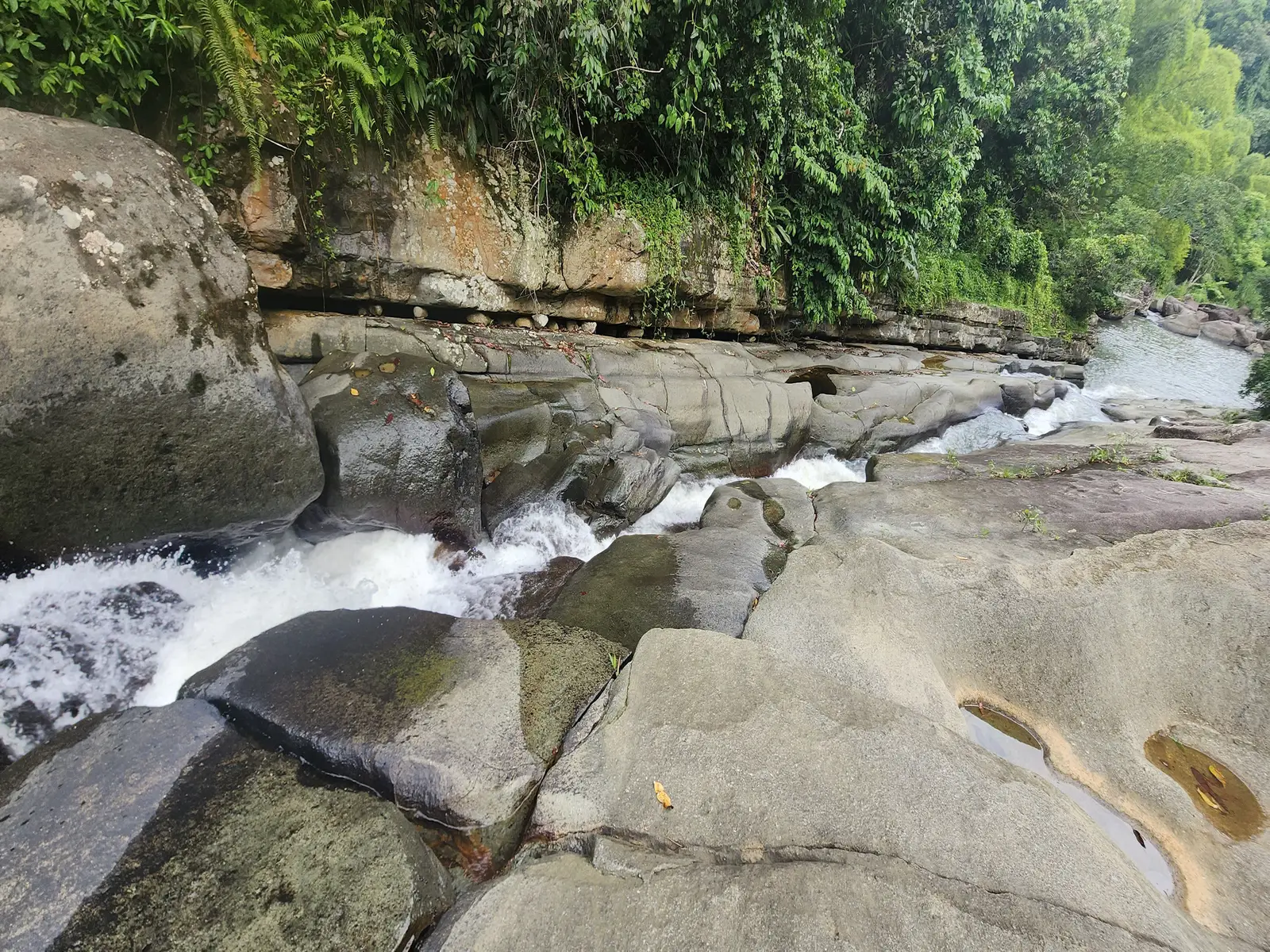 A second waterslide at Las Pailas