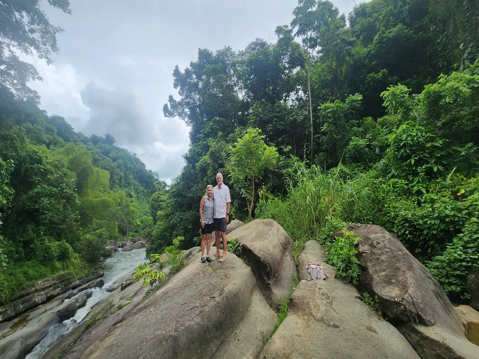 A second waterslide at Las Pailas