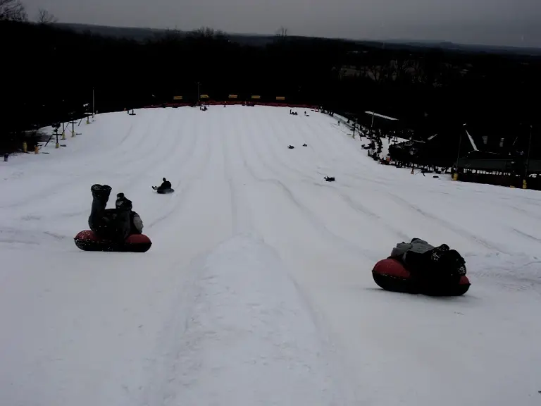 Liberty Mountain’s Boulder Ridge Snow Tubing park 