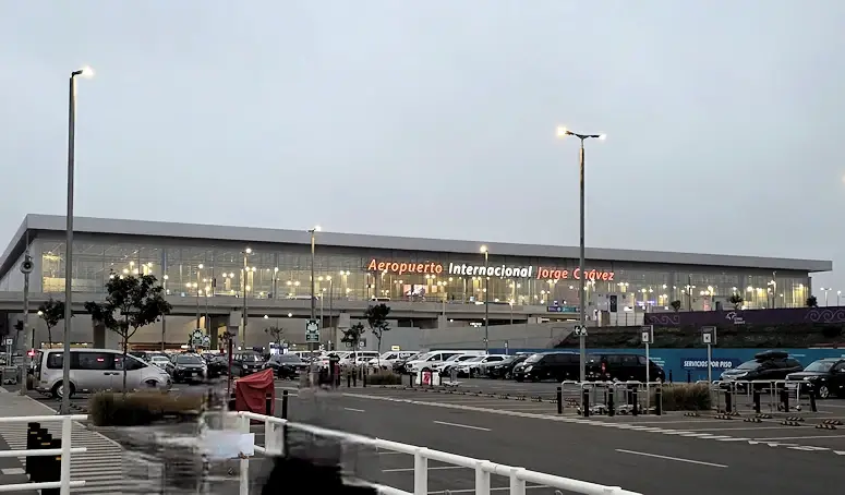 Jorge Chavez International Airport in Lima