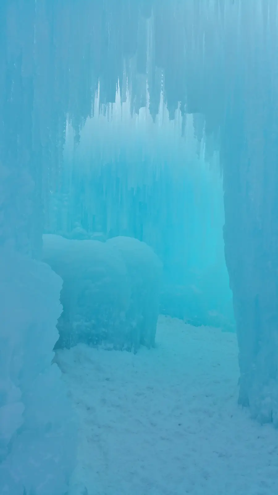 The Ice Palace in Lincoln, New Hampshire