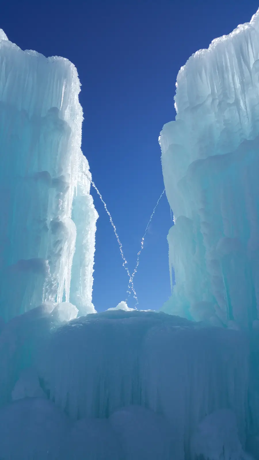 The Ice Palace in Lincoln, New Hampshire