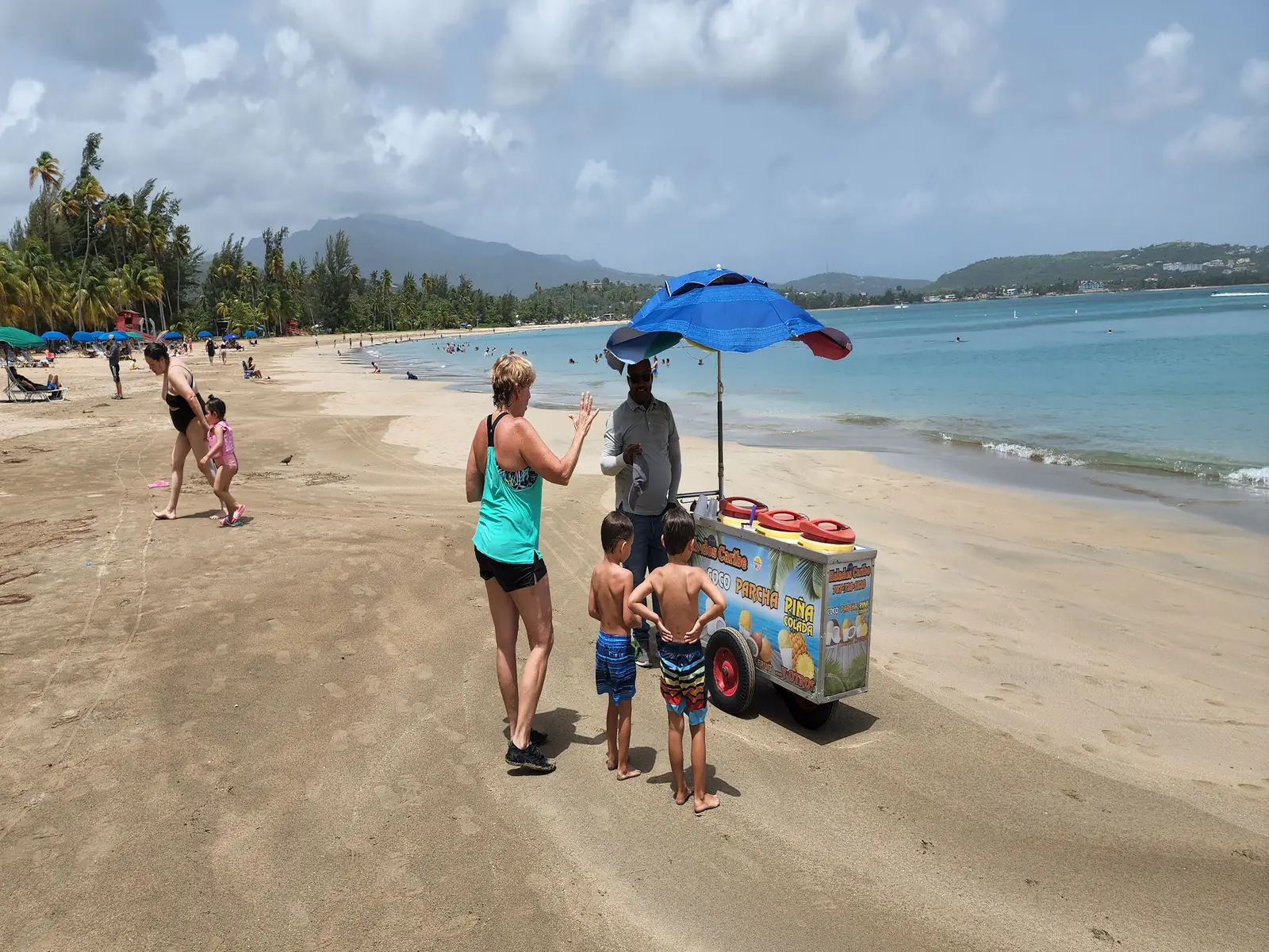 Luquillo beach