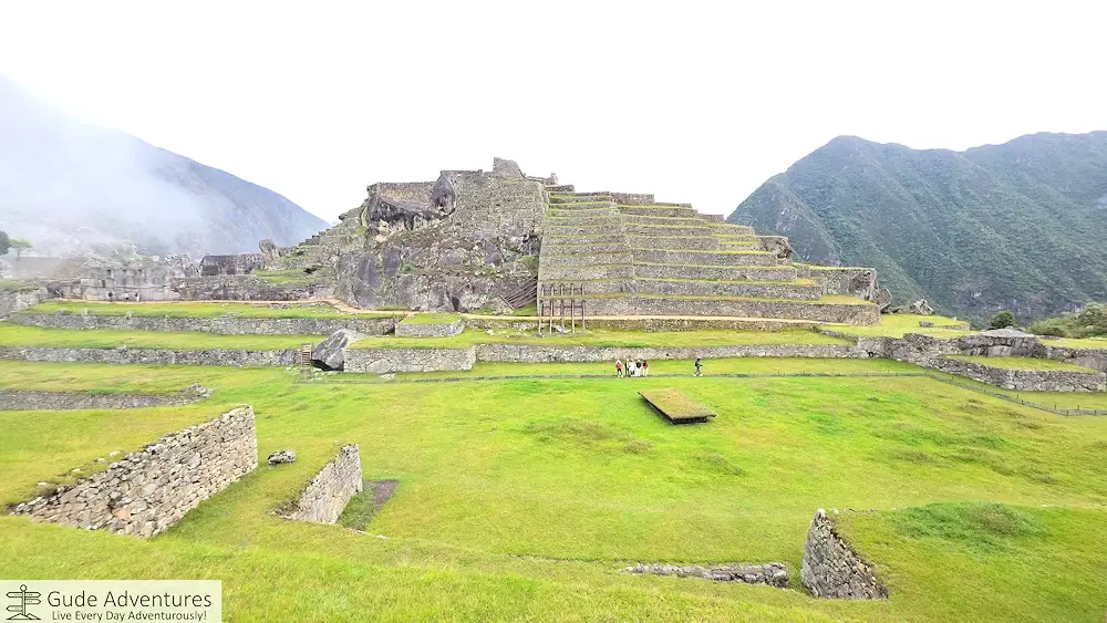 The main plaza and Intihuatana