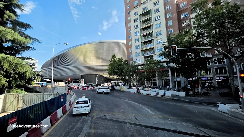 Bernabeu Real Madrid soccer stadium