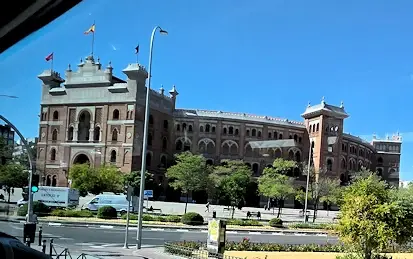 Matadero Madrid bull fighting ring