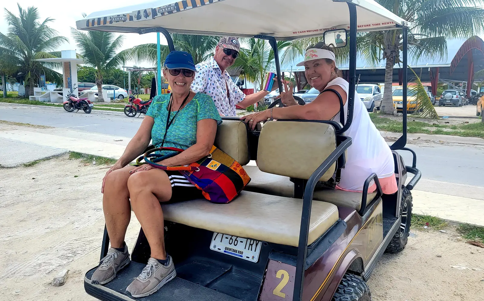 Mahahual golf cart