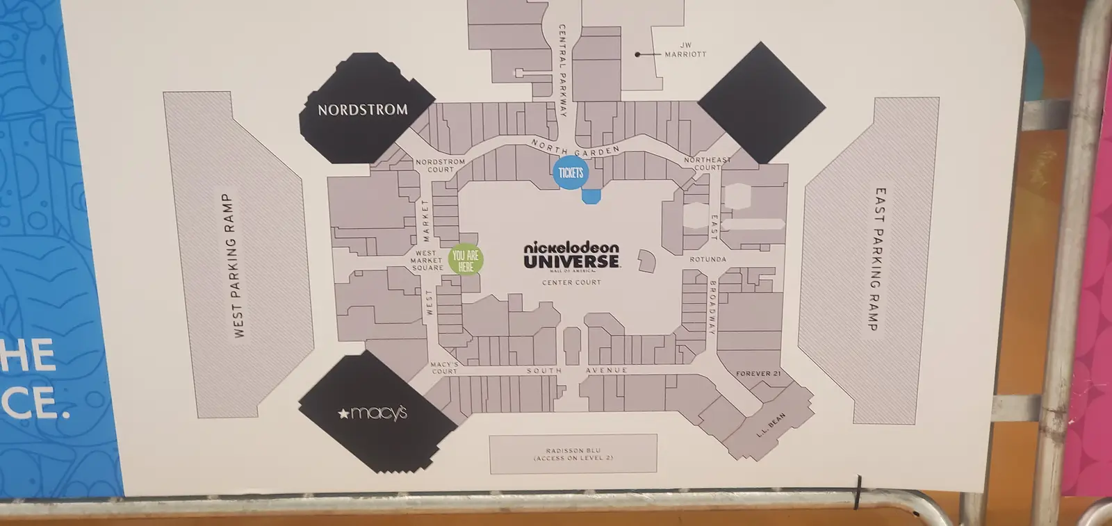 Mall of America map