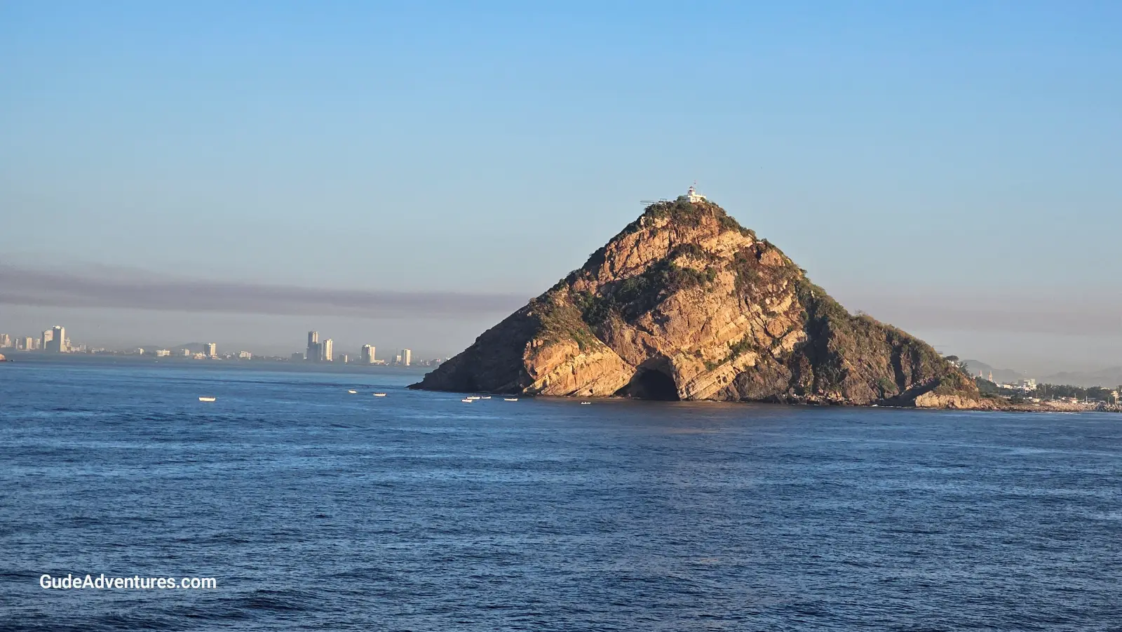 Cerro del Crestor and Faro Mazatlan lighthouse
