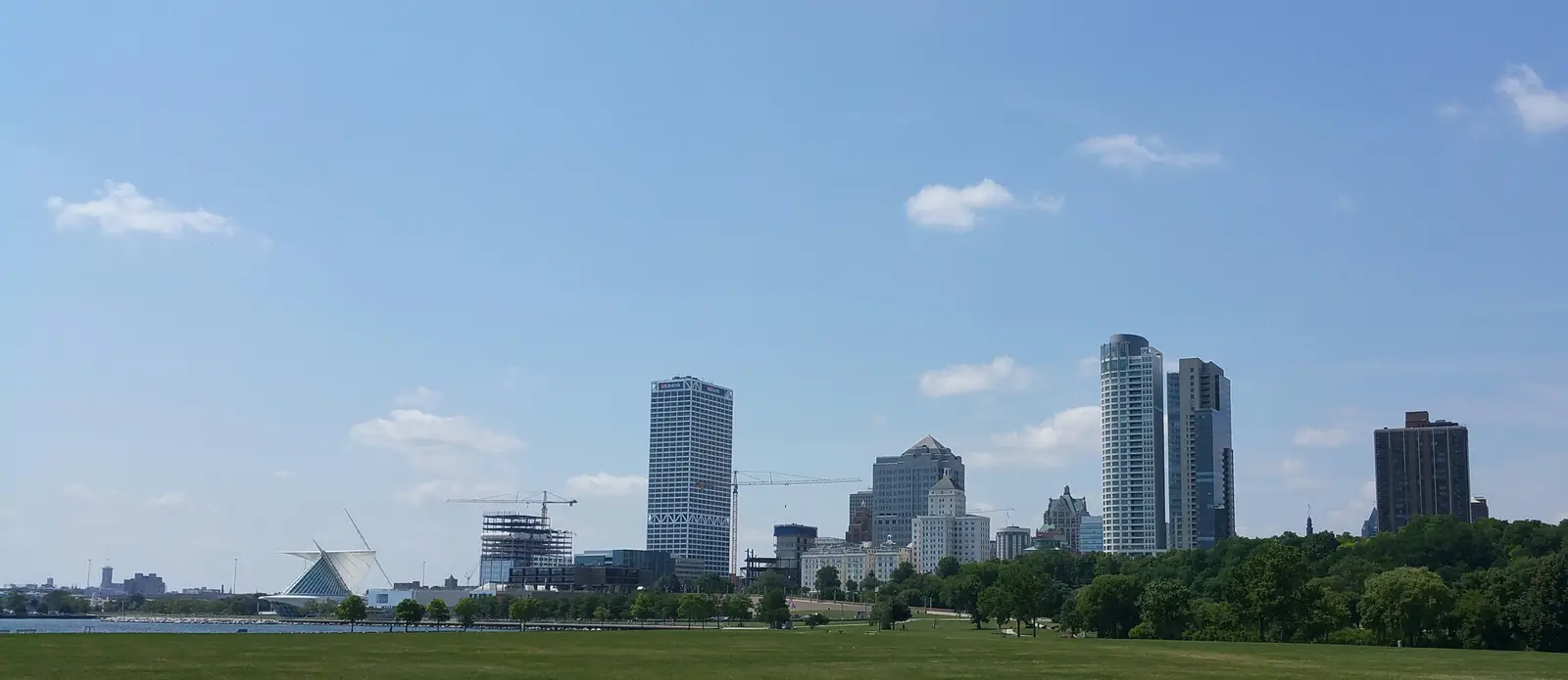 View of downtown Milwaukee
