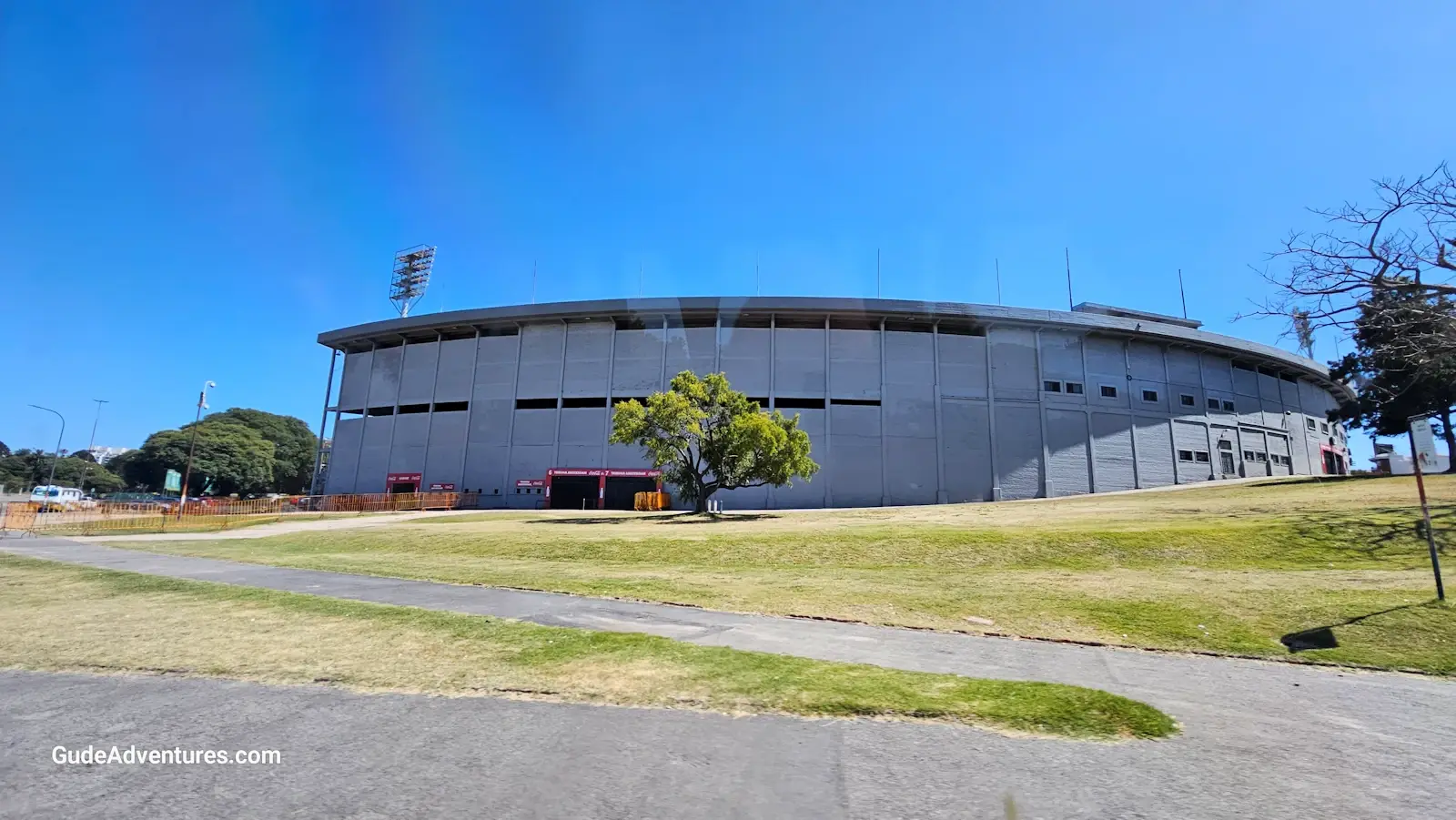 Centennial soccer stadium was the site of the first world cup soccer game in 1930.