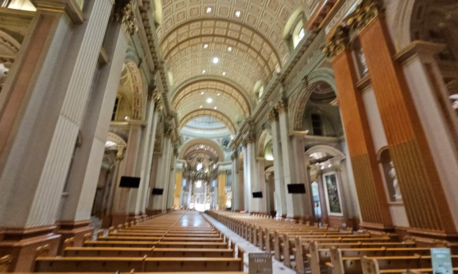 Inside the Mary, Queen of the World Cathedral