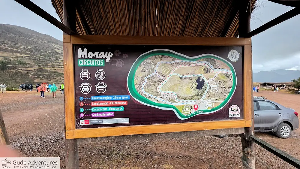 Moray circular terraces map