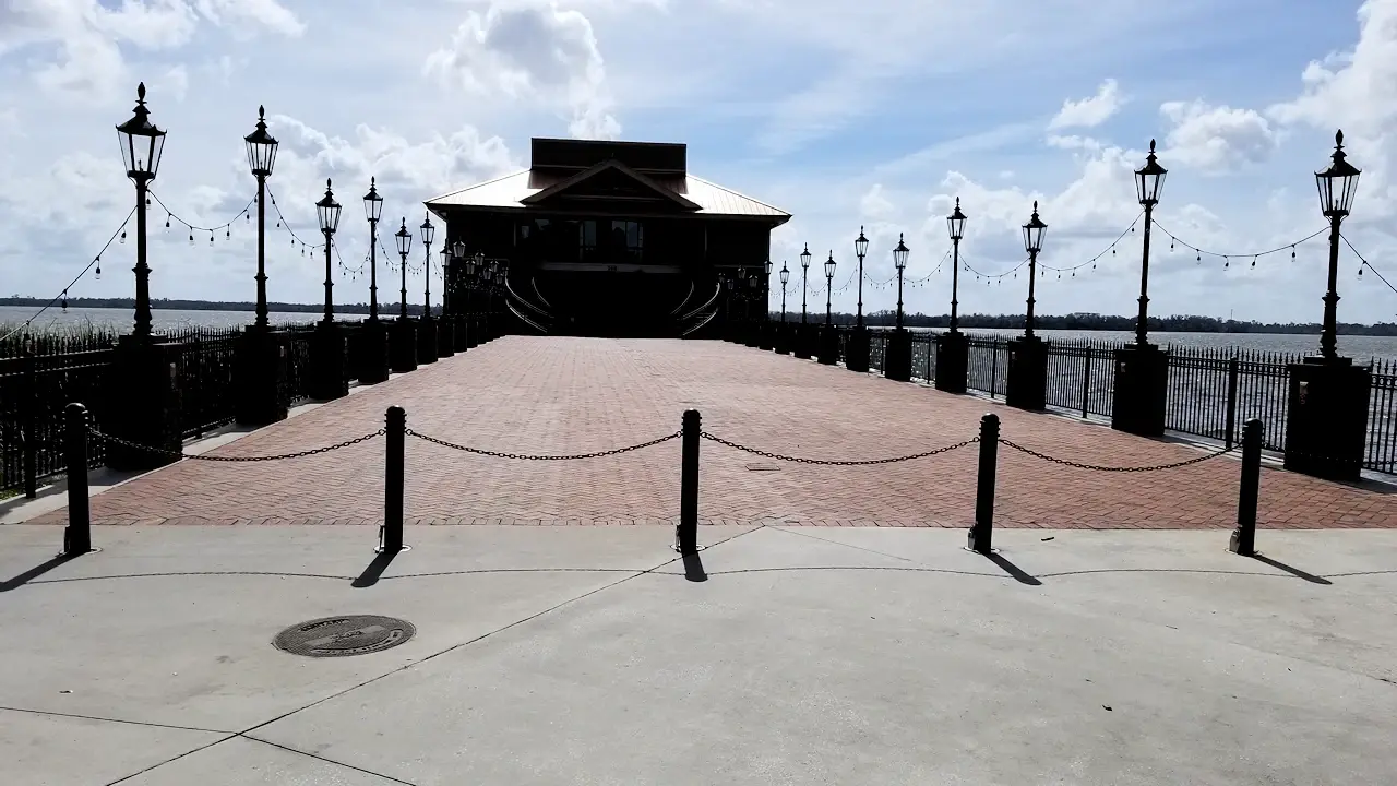 The pier on Lake Dora