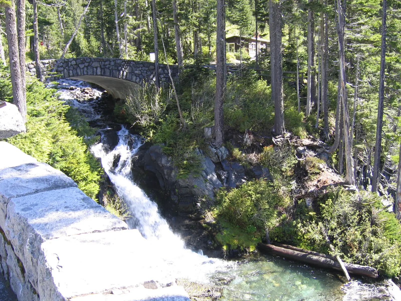 Christine Falls Bridge near Mount Rainier