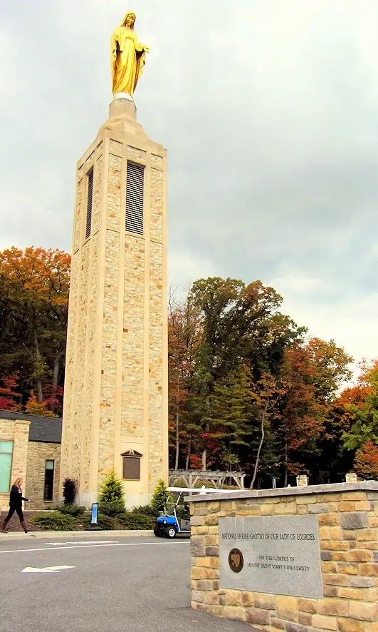 National Shrine Grotto of Our Lady of Lourdes carillon tower