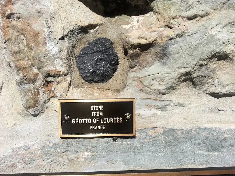 Stone from the Grotto of Our Lady of Lourdes in France