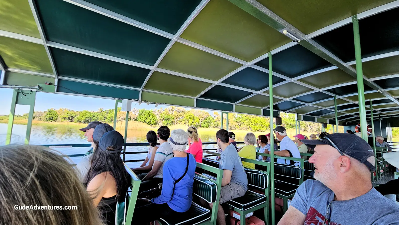 Boat tour on Lake Myakka