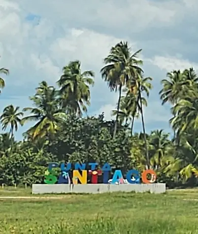 Punta Santiago beach in Naguabo.