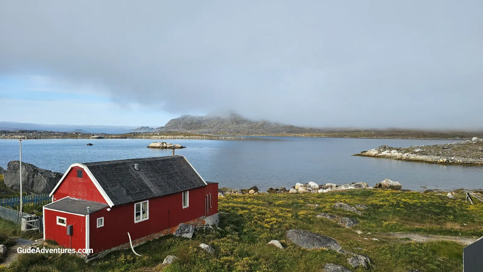 Nanortalik, Greenland view from museum overlook
