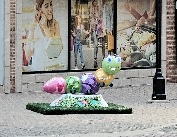 Bug sculpture exhibit