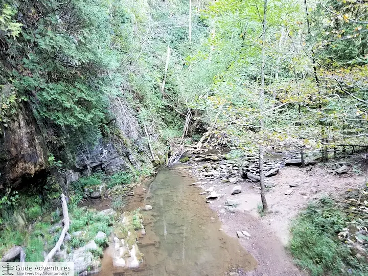 Small waterfall on Cedar Creek