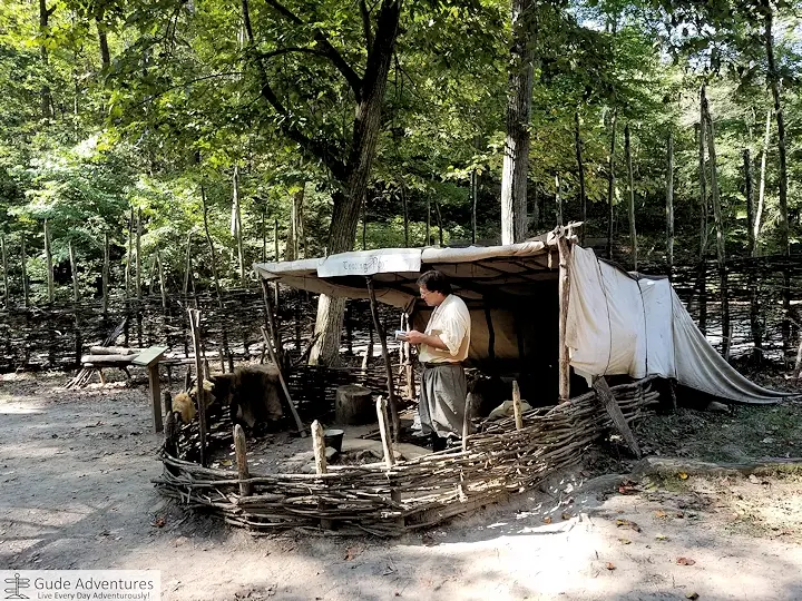 Blacksmith tent
