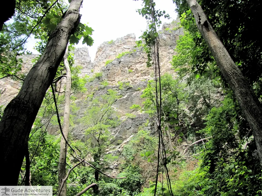 View of at Nelson Rocks from Corridor Trail