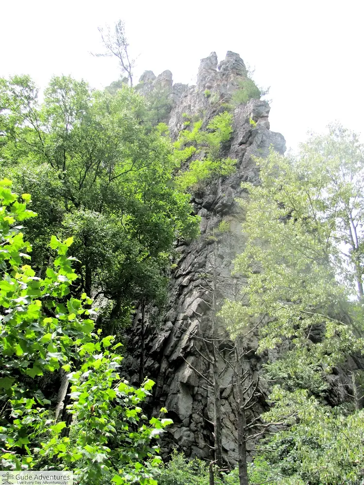 Nelson Rocks  from the road