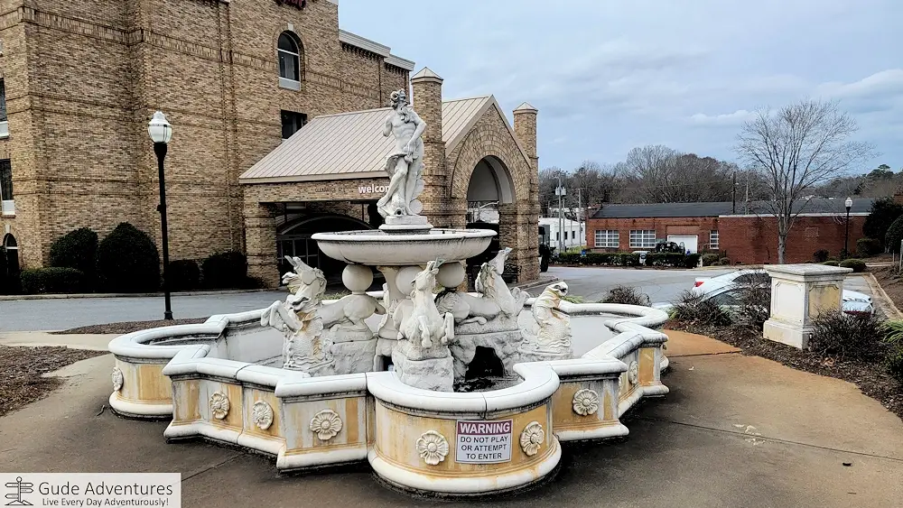 Fountain on Main Street