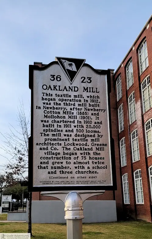 Oakland Mill sign