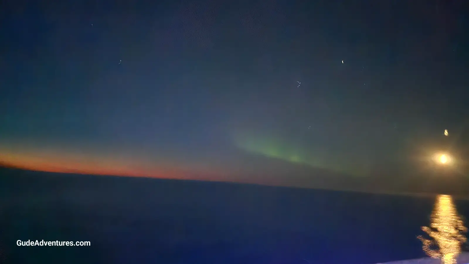 Northern Lights (Aurora Borealis), Greenland and Iceland