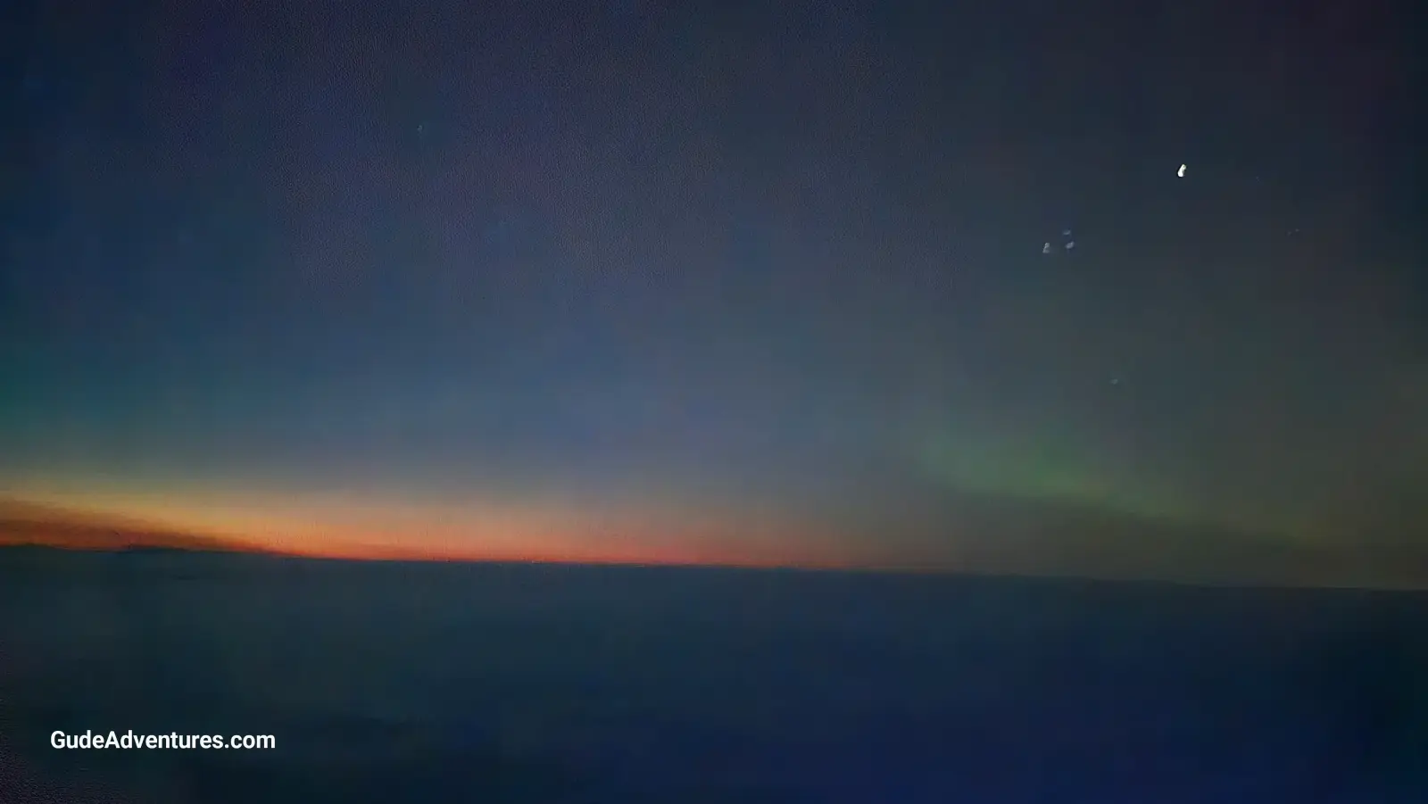 Northern Lights (Aurora Borealis), Greenland and Iceland