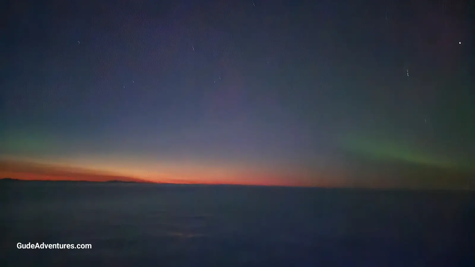 Northern Lights (Aurora Borealis), Greenland and Iceland