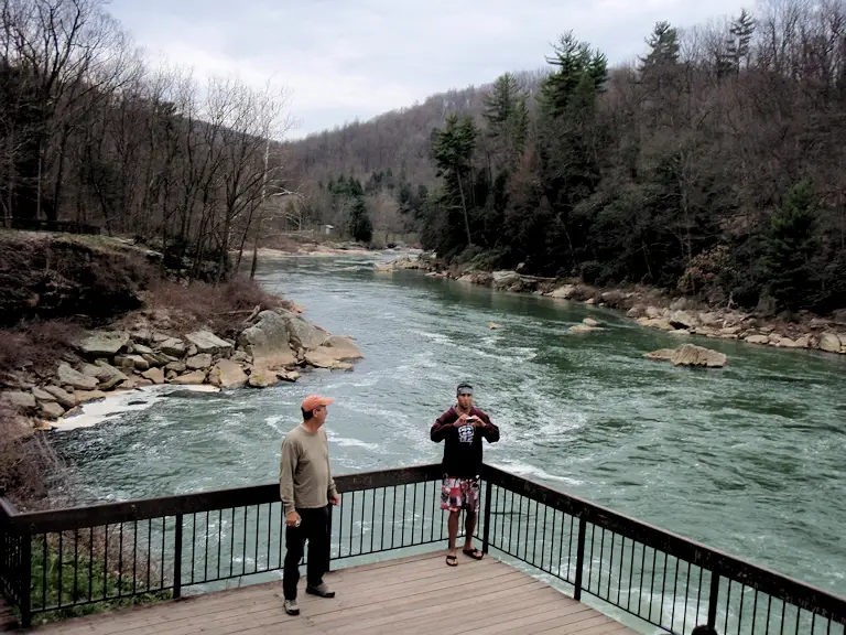 Overlook on the Youghiogheny River