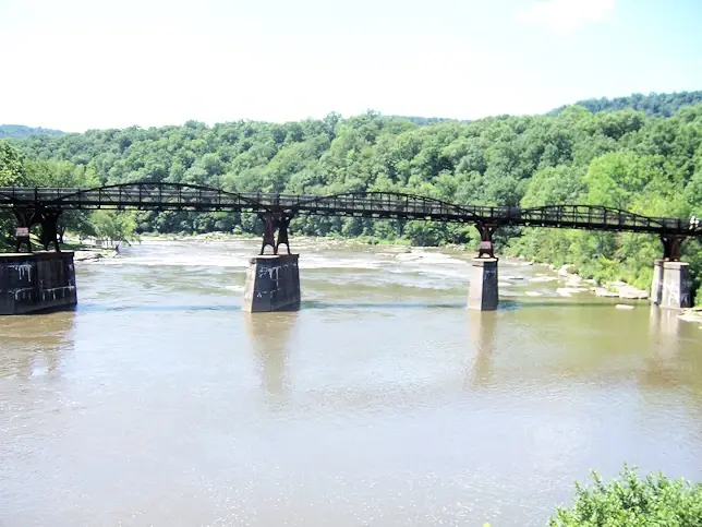 Railroad bridge over the Youghiogheny River