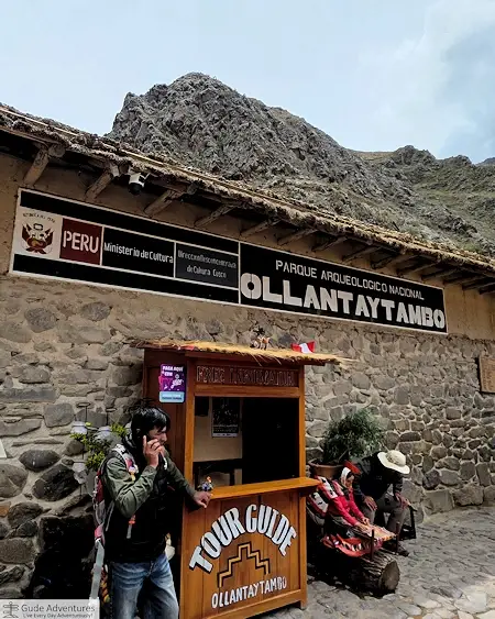 Entrance to the Ollantaytambo ruins