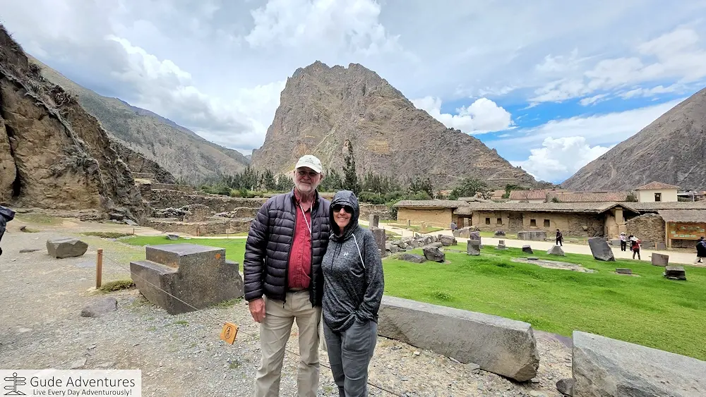 View of the valley from the Ollantaytambo terraces