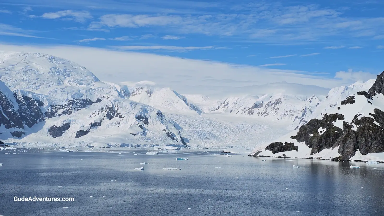 Glacier in Paradise Bay