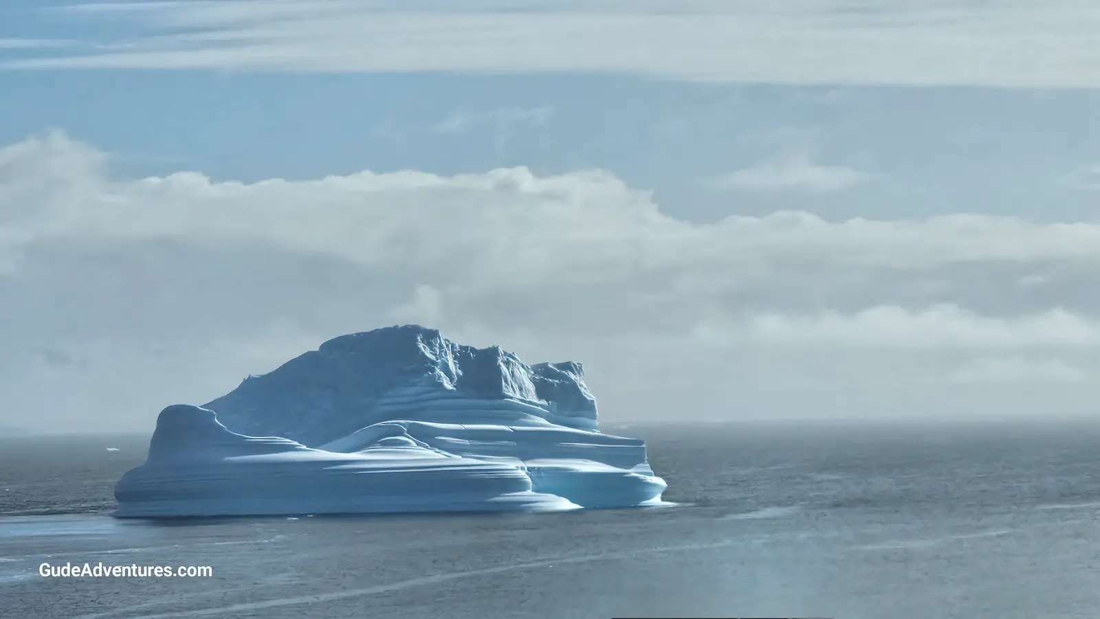 Iceberg at the mouth of Paradise Bay