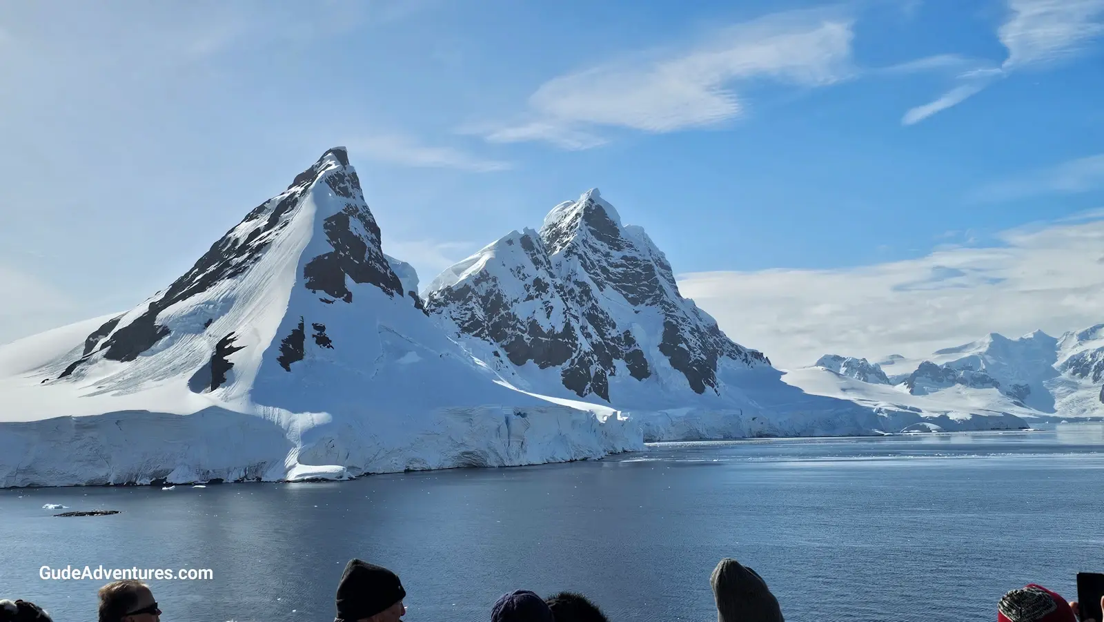 Mountains at the entrance to Paradise Bay
