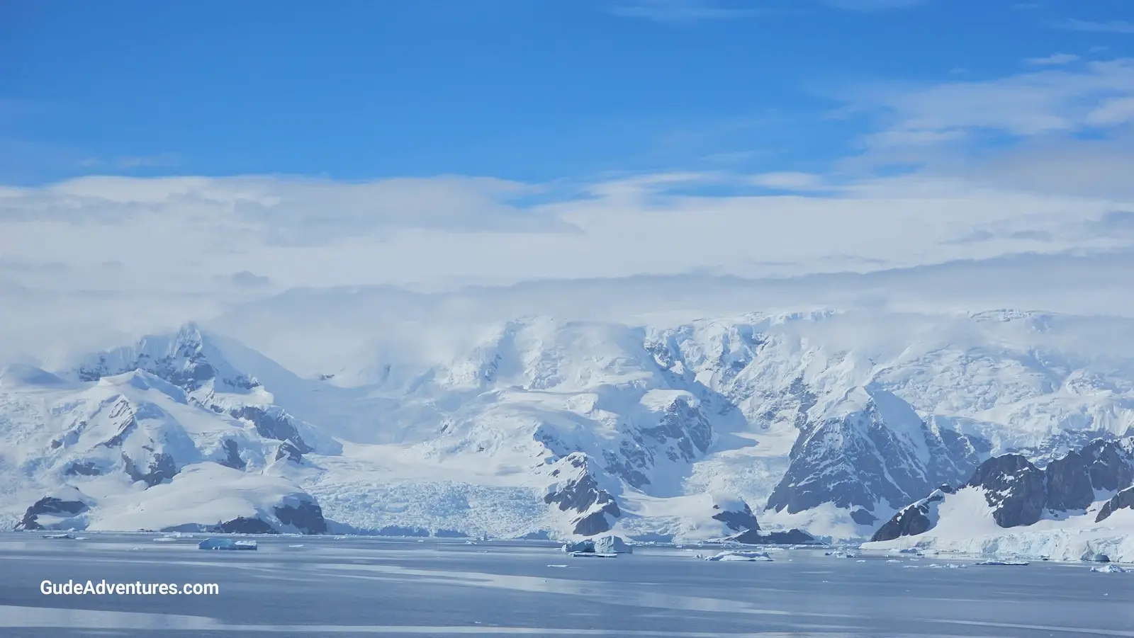 Glacier in Paradise Bay