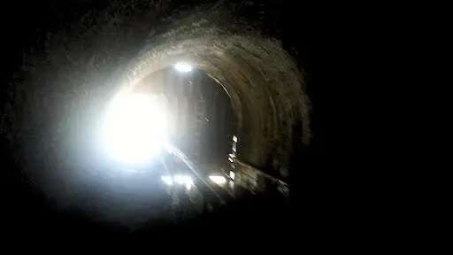 Light at the end of the Paw Paw Tunnel